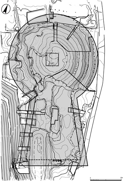図5　今回の調査によって明らかとなった寺戸大塚古墳の復元図