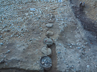 E発掘区　円筒埴輪列